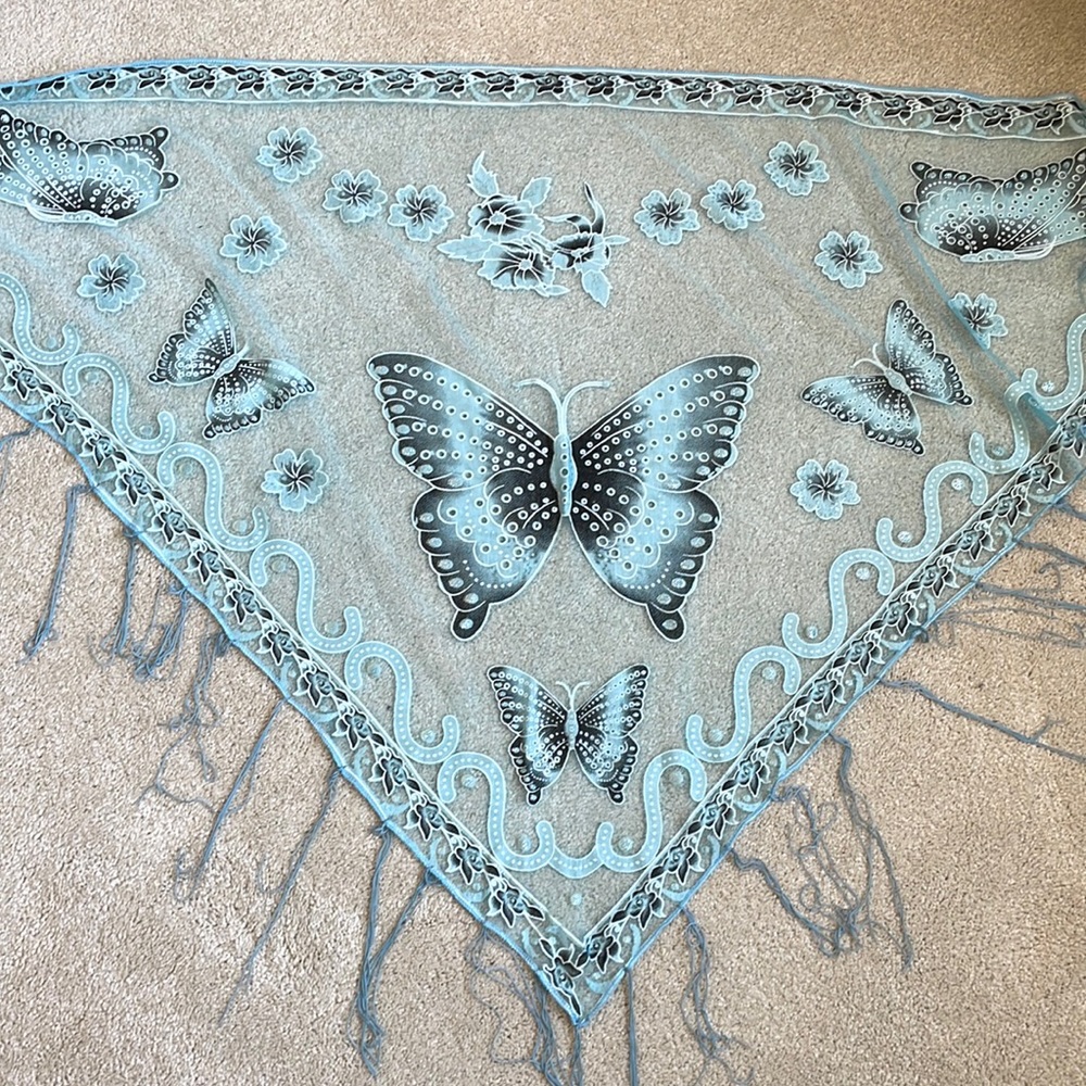 Butterfly Bathingsuit Sarong